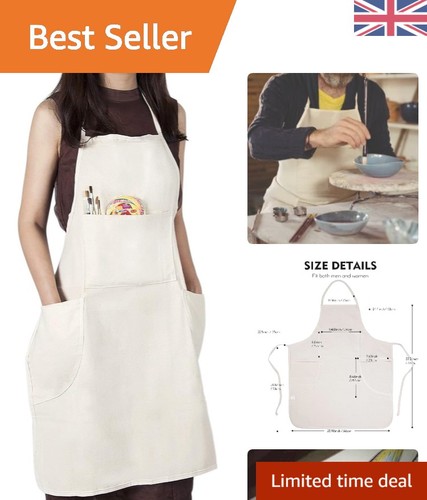 Canvas art apron for adults - for,