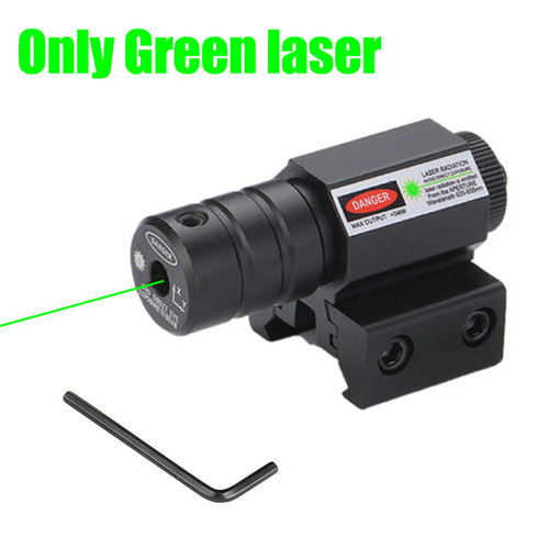 Tactical red dot laser - red,