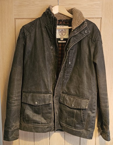 Fat face waxed field jacket - face,