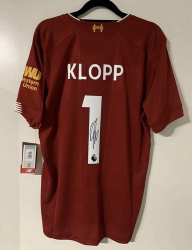 Jurgen klopp hand signed - jurgen,