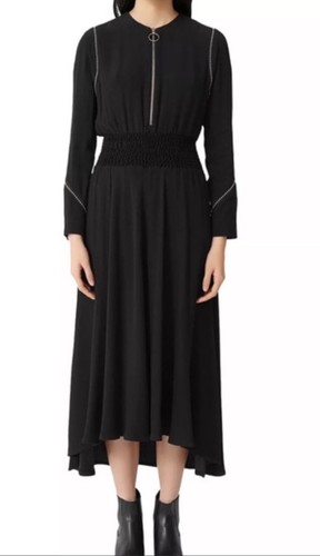 Maje black midi - dress, 2