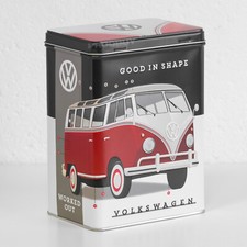 VW Red Camper Van 3L Biscuit