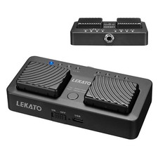 LEKATO Wireless Page Turner Pedal Rechargeable Bluetooth Page Turner for Tablets