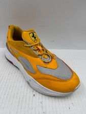 Puma Scuderia Ferrari x RS-Fast Mens Sneaker 9.5 Motorsport Saffron Casual Shoes