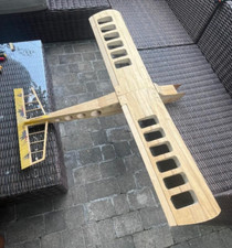 Vintage kyosho high wing balsa model aircraft loft find with instructions