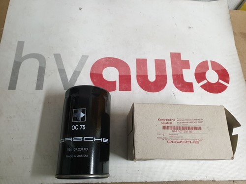 Original porsche oil filter - oil,