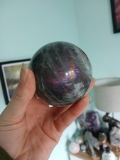 Labradorite Sphere Purple