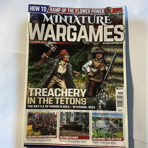 Miniature wargames magazine - miniature,