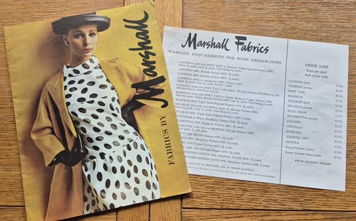 Fabrics marshall booklet - by,