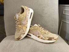 Nike Air Max SC Women's Running Shoes Sesame Pink Camo, Size 9, DX3733-200