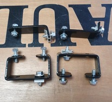 RENAULT 5 GT TURBO NEW FRONT & REAR BUMPER BRACKET SET WITH FITTINGS 4 PIECES