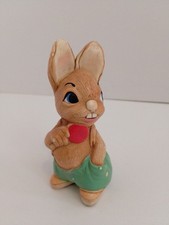 Original Pendelfin Bunny Robert Rabbit with Lollipop Or Table Tennis Bat Vintage