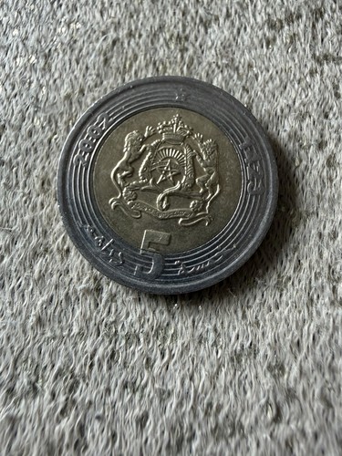 Morocco five dirhams - morocco,