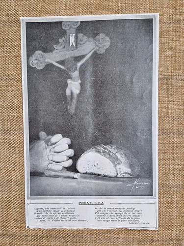 Prayer alberto calace 1934 - of,