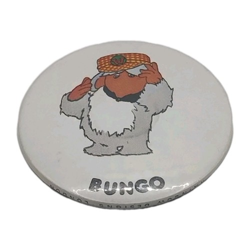 Vintage wombles bungo - bungo, pin