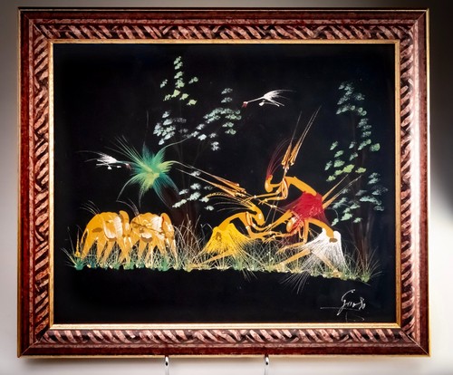Vintage east african painting - east,