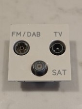 MK TV/FM-DAB/SAT Triplexer Euro Module K5853DAB WHI