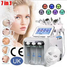 7in1 Spa Hydra Water Facial Cleaner Aqua Peel Hydro Dermabrasion Machine UK