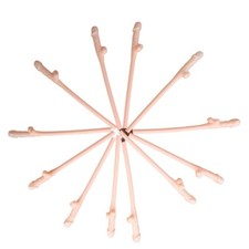 12 X Natural Willy straws Hen