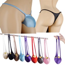 Men Sexy Oil Glossy Tanga