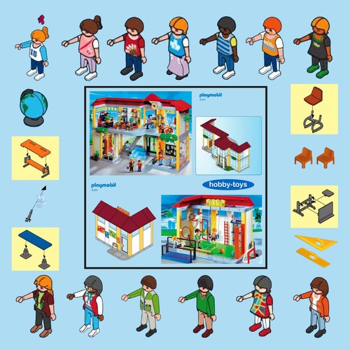 Playmobil school gym 4324 - /, *