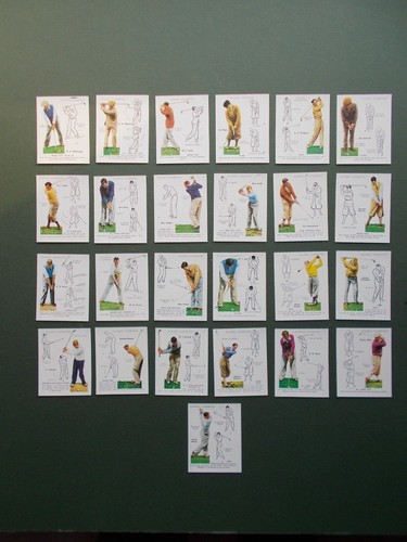 Cigarette cards golf - cigarette,