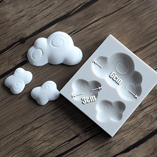 Cloud silicone mould - silicone,