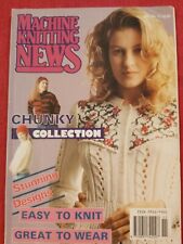 Machine Knitting News Chunky Collection Magazine -