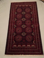 HANDMADE  RUG 100% WOOL STUNNING -  FREE DELIVERY