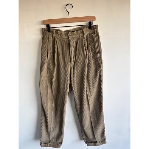 Vtg gant pleated wide wale - vtg,