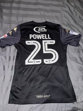 Wigan Athletic 2017/18 Away Shirt #25 Powell Kappa Men's Medium