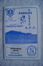 1993 programme Farsley Celtic