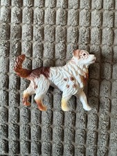 Plastic Miniature DOG Breed Collectible Miniature Figure BRITTANY SPANIEL 3”