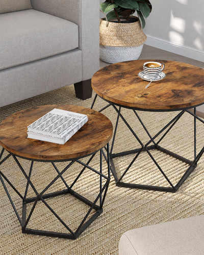 Industrial coffee table - coffee,