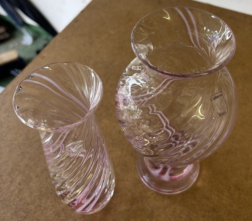 Caithness glass vase matching - glass,