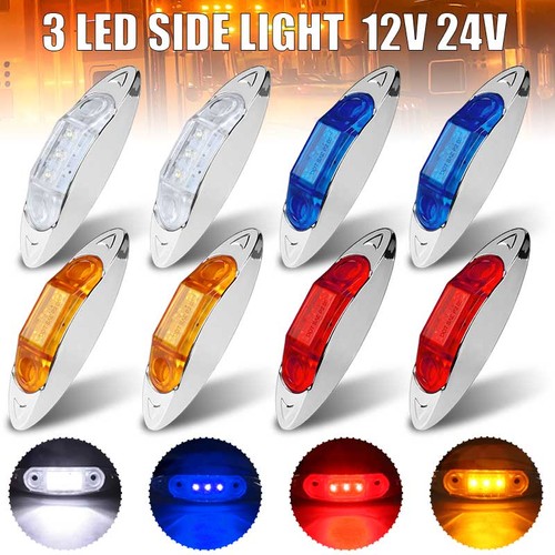 Led side marker lights - lights, 4"