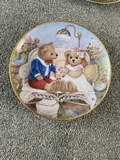 Rare Franklin Mint Heirloom Collection “First Anniversary” Collectible Plate