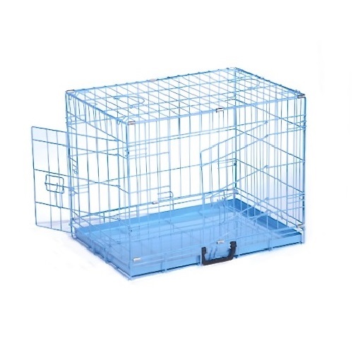 Dog cage pink blue - pink,,