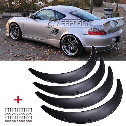 Matte fender flares - matte, 4.5"