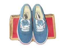 blue denim VANS infant uk 11 