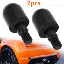 2PCS For Smart Fortwo 451 Car Rear Bumper Guard Protectors Anti Collision Round