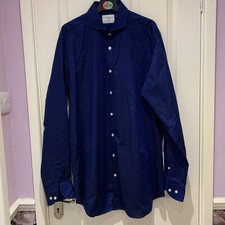 BNWOT T M Lewin Navy 2- Tone