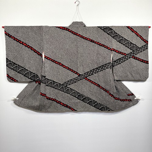 Japanese silk kimono - japanese,