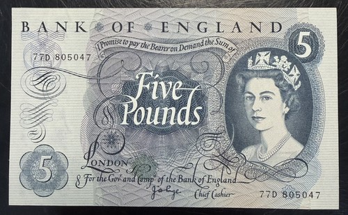 Old five pound - old,