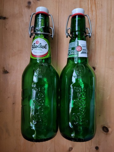 Grolsh beer bottles - beer, flip