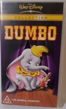 DUMBO WALT DISNEY COLLECTION VHS **NEW & SEALED**  PAL Video Australia Release