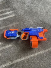 Nerf Elite Hyper fire Gun In Great Condition With New Batteries