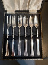 Vintage Cake Forks Boxed Set