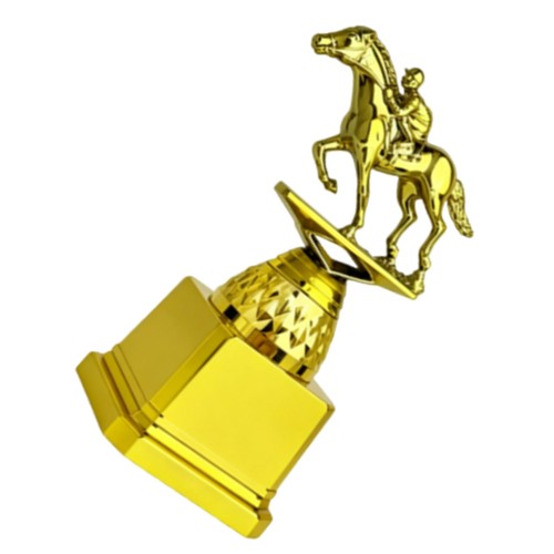 Trophy horse racing award - trophy,