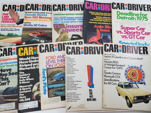 Car and driver magazine 1970 - driver,